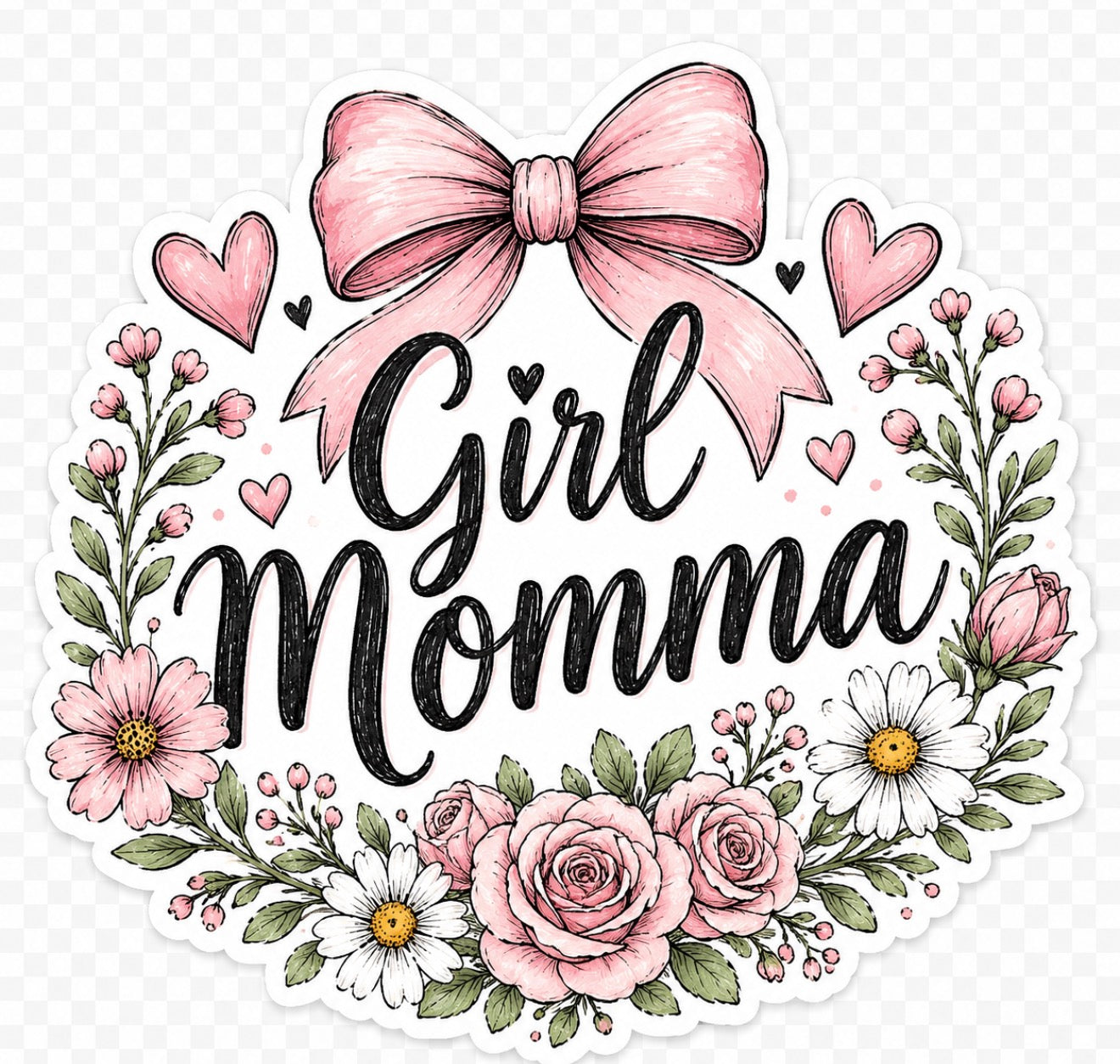 Girl Momma Magnet